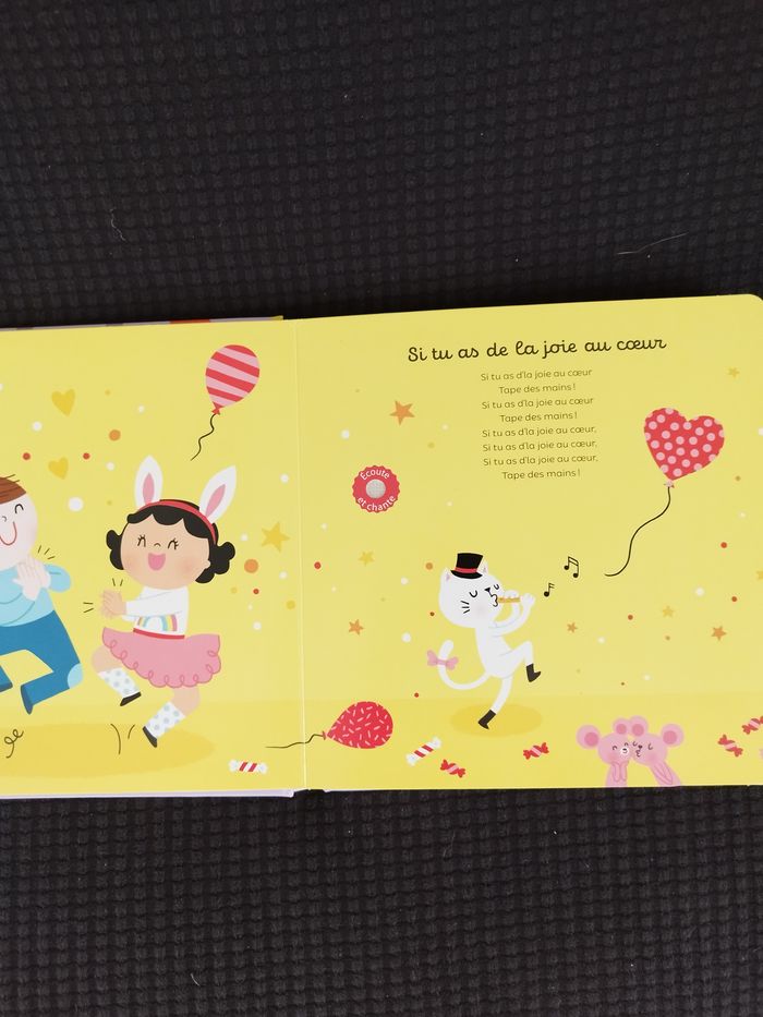 Livre  sonore les chansons de mes 3 ans - photo numéro 2