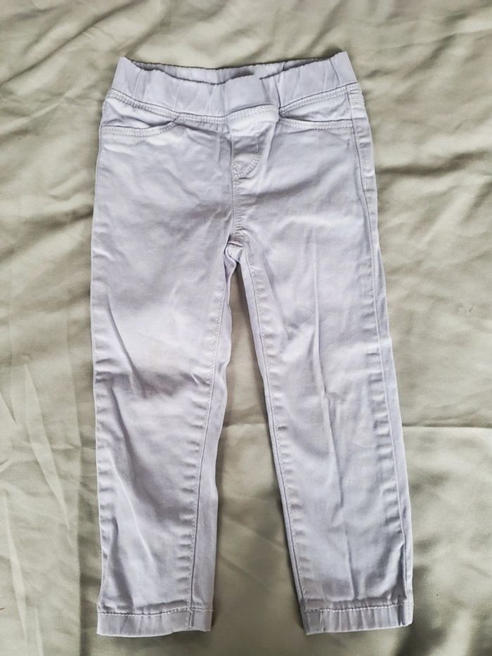 🌴 Ensemble pantalon et t-shirt manche longue cœur mauve fille - photo numéro 3