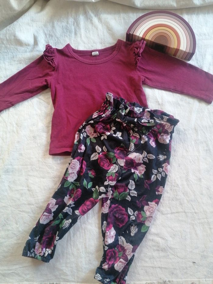 Ensemble fille automne 3 4 ans