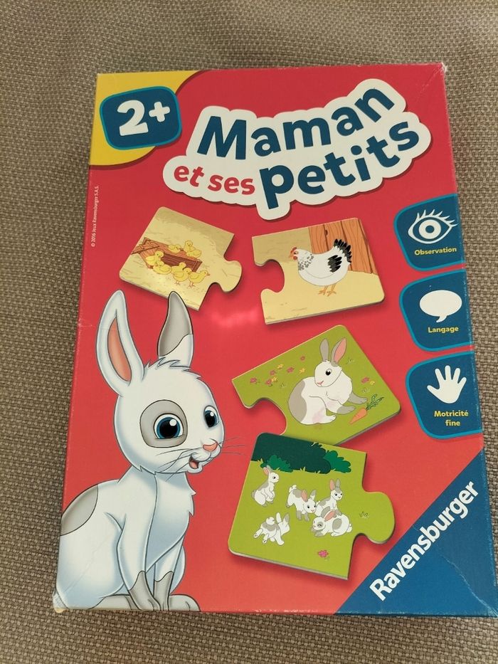 Jeu maman et ses petits