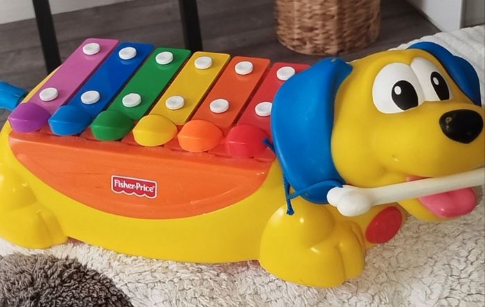 Fisher Price Vintage Petit chien et xylophone - photo numéro 2