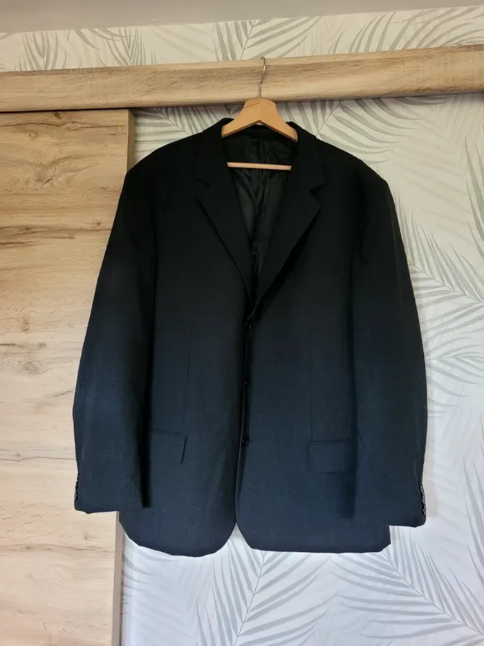 Veste blazer homme noir taille 58 w - photo numéro 2