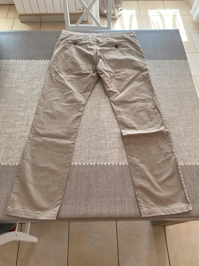 Pantalon chino gris celio taille 40 - photo numéro 2