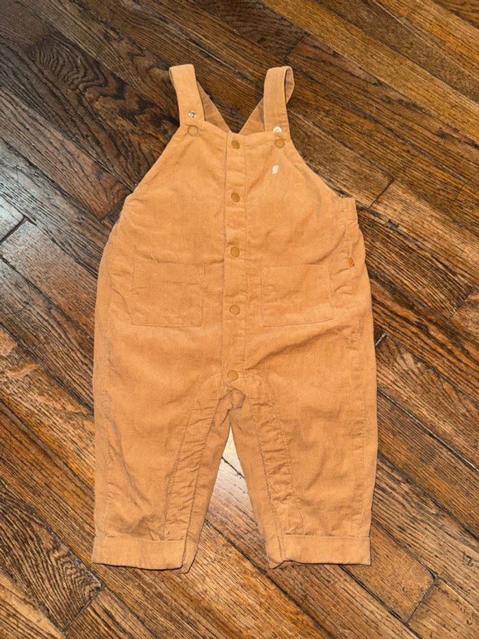 Salopette velour obaibi 6 mois