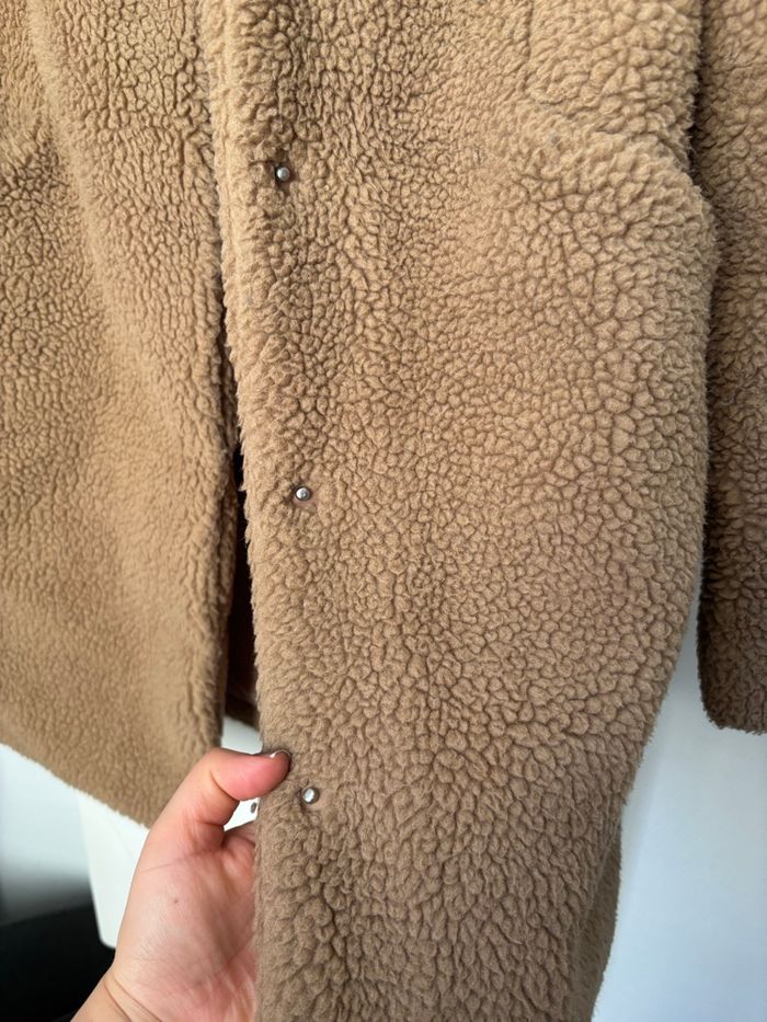 Manteau teddy camel Vero Moda taille XS/S - photo numéro 2