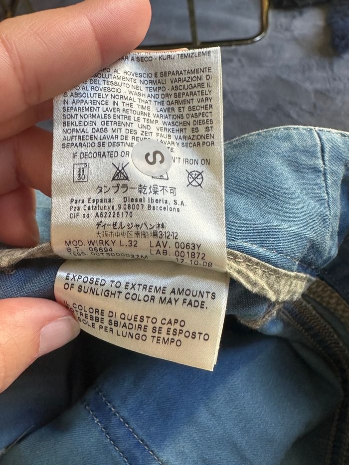 Jean Diesel WIRKY – Flare / Bootcut – Taille W27 L32 - photo numéro 10