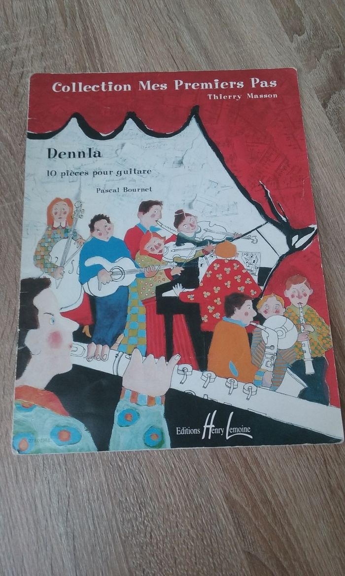 Livre de musique "Mes premiers pas"