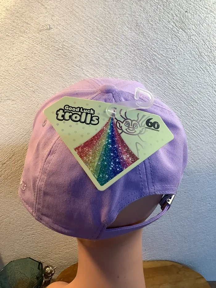 Casquette neuve Trolls anniversaire Difuzed - photo numéro 4