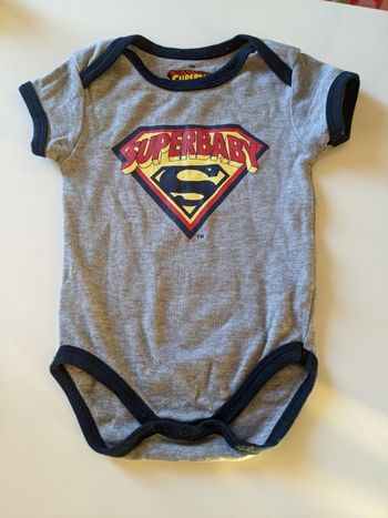 Joli body manches courtes Superbaby 9 mois 71 cm