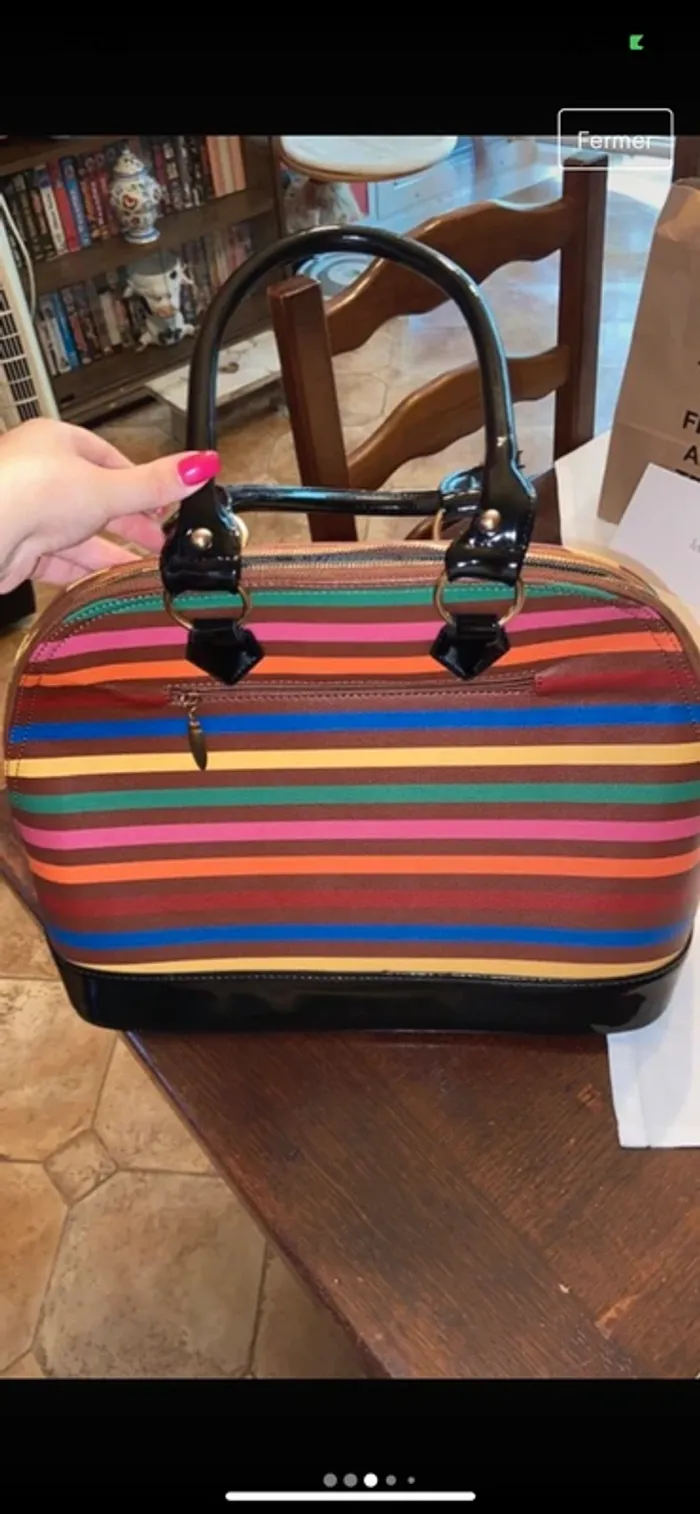 Sac à main plusieurs couleurs - photo numéro 3