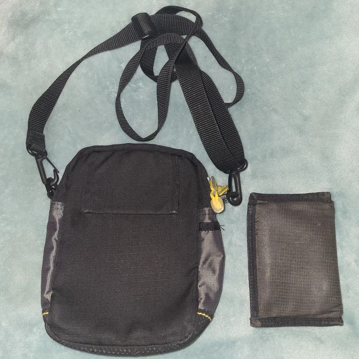 🎒 Sling Bag / Sacoche / Besace / Sac à Bandoulière / Porte-feuille / Vintage / Timberland - photo numéro 2