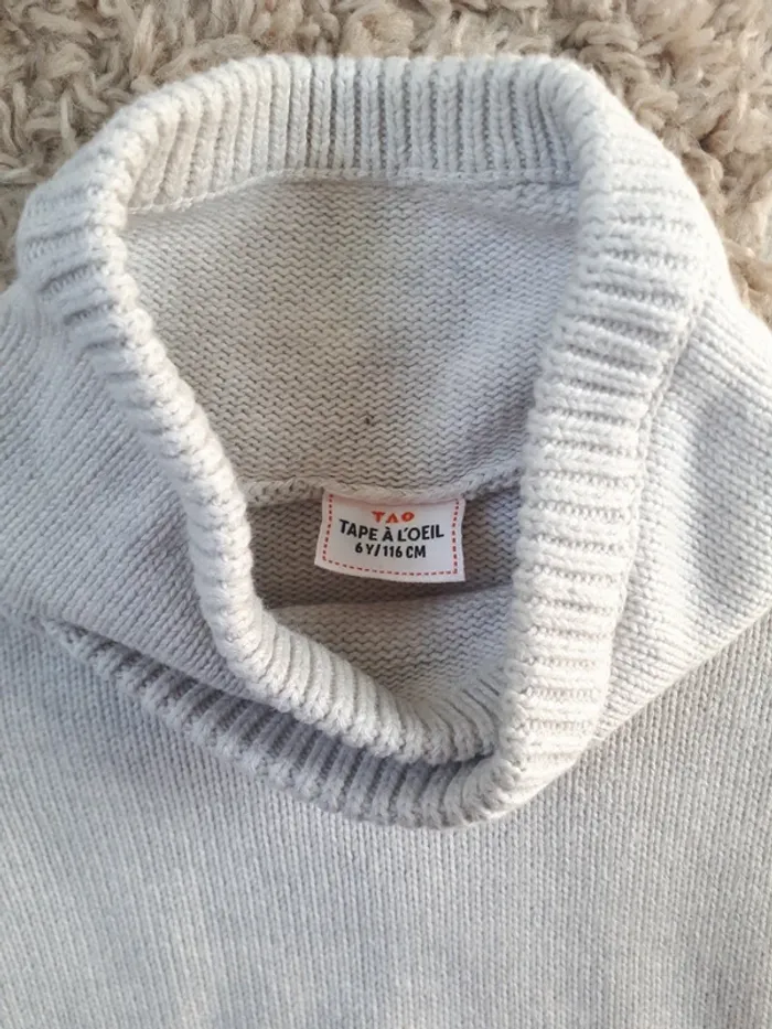 Pull col montant TAO - photo numéro 2