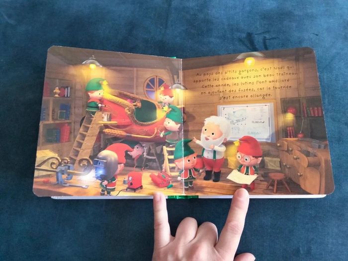 Livre le traineau de Noël - fleurus - Neuf - photo numéro 4