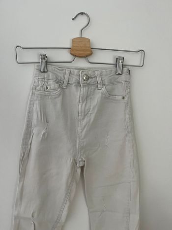jean skinny à trous