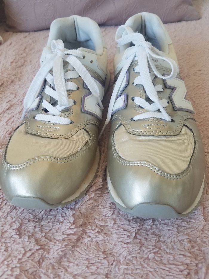 Baskets New Balance 574 t 37 bon état - photo numéro 5