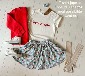 lot vêtements 8 ans fille 