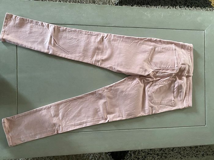 Jeans H&M skinny ankle rose pale taille US 28 / taille M France - photo numéro 10