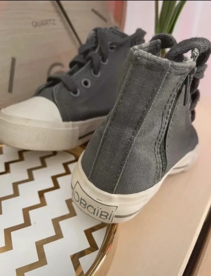 Baskets bébé obaibi taille 22 - photo numéro 2