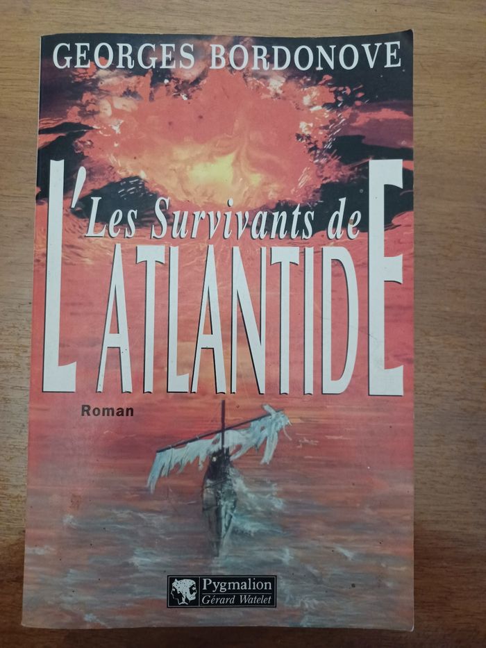 Roman "les survivants de  l'Atlantide"