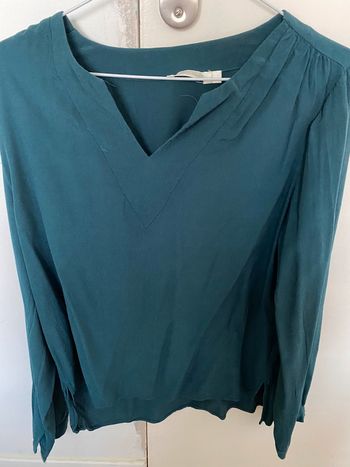 Blouse ML seeUsoon T0 soit 36 bleu canard