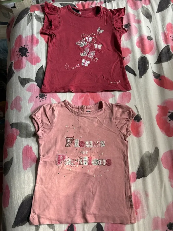 Lot 2 tee shirt ete