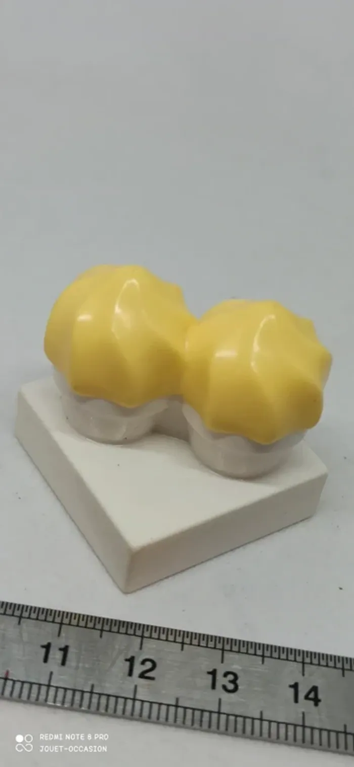 Brique avec glaces cupcakes jaunes lego duplo - photo numéro 2