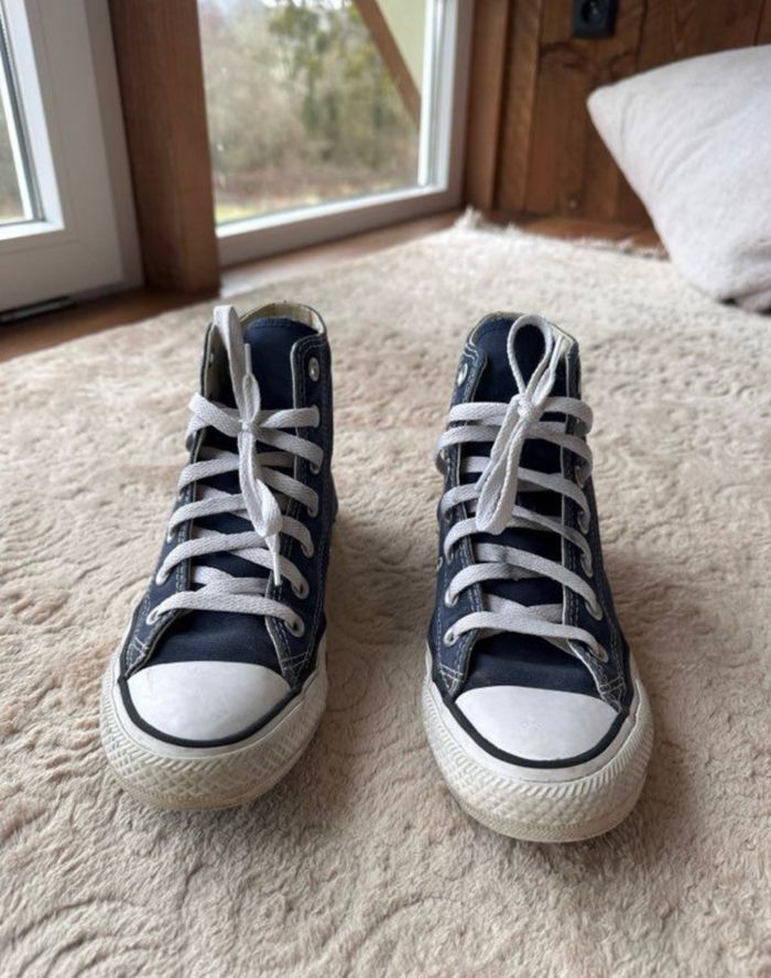 Converse bleu - photo numéro 3