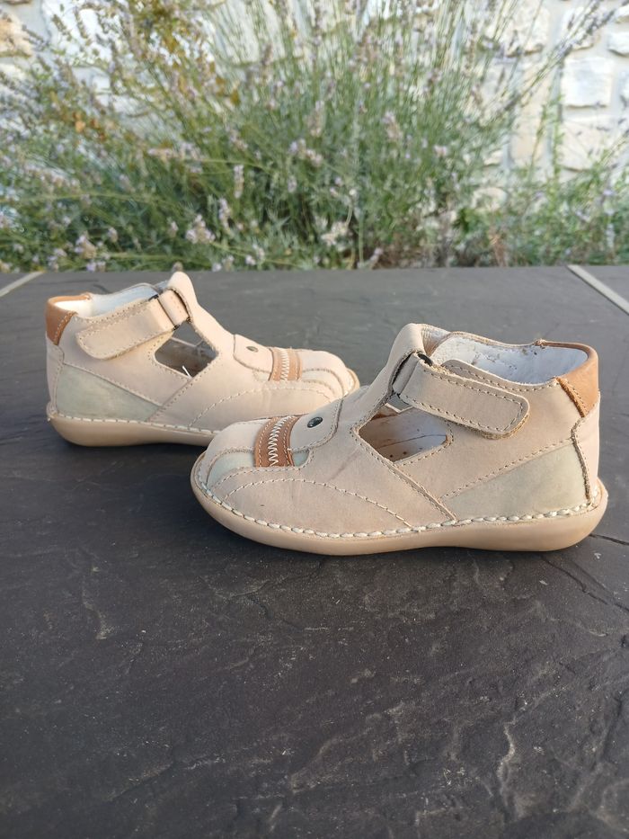 Sandales neuve beige/marron - photo numéro 4