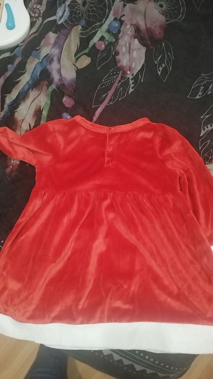 Ensemble robe + collants de Noël  24 mois - photo numéro 4