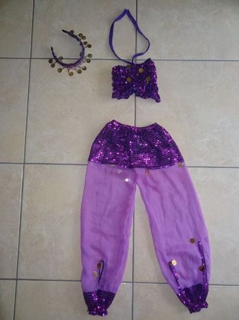 ensemble violet T 6ans