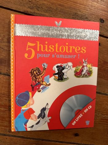 Mon grand recueil d’argent 5 histoires pour s’amuser livre album et CD Pierre Probst Caroline youpi