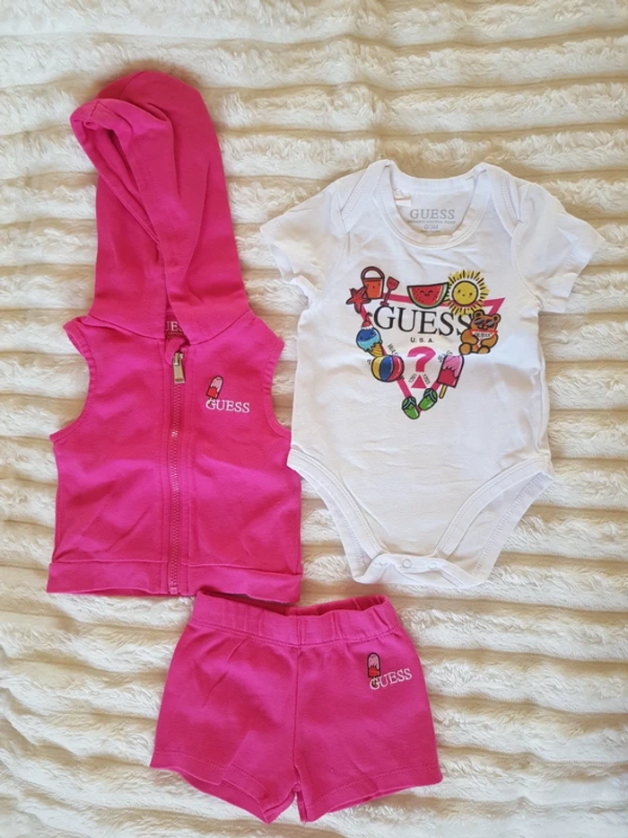 Ensemble guess fille 0/3 mois - photo numéro 2