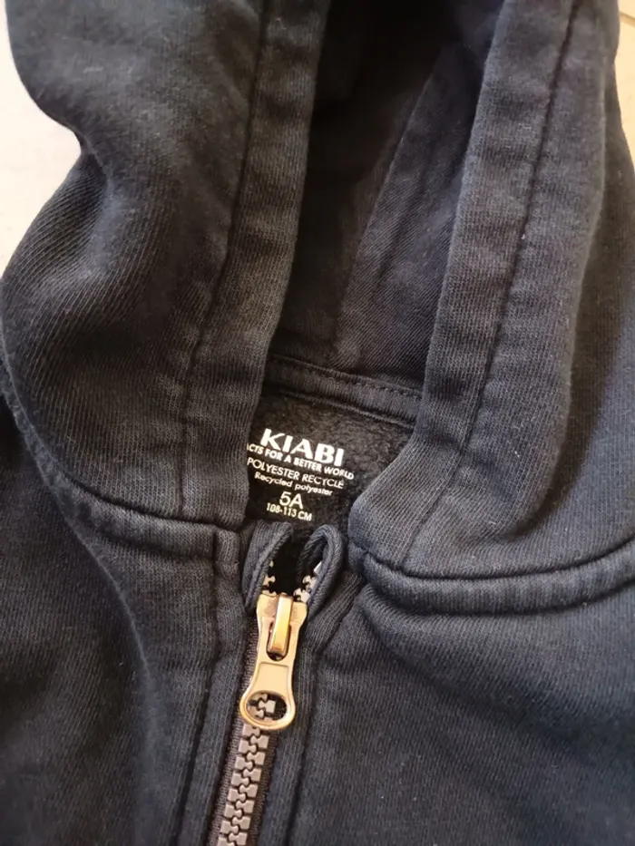Gilet à capuche Kiabi 5 ans - photo numéro 3