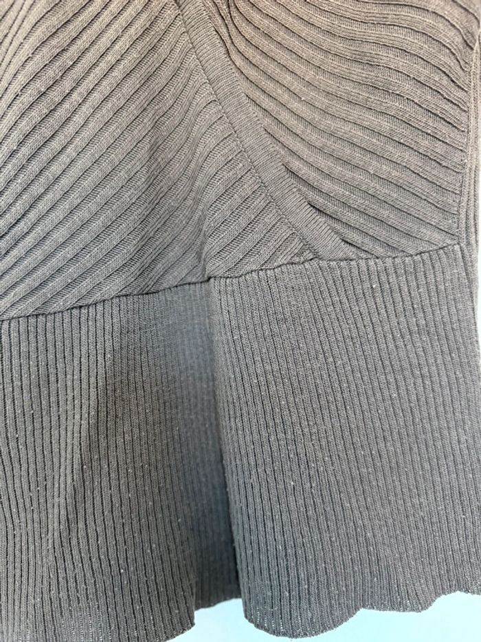 Pull chemise 2 en 1 Morgan marron en S - photo numéro 3