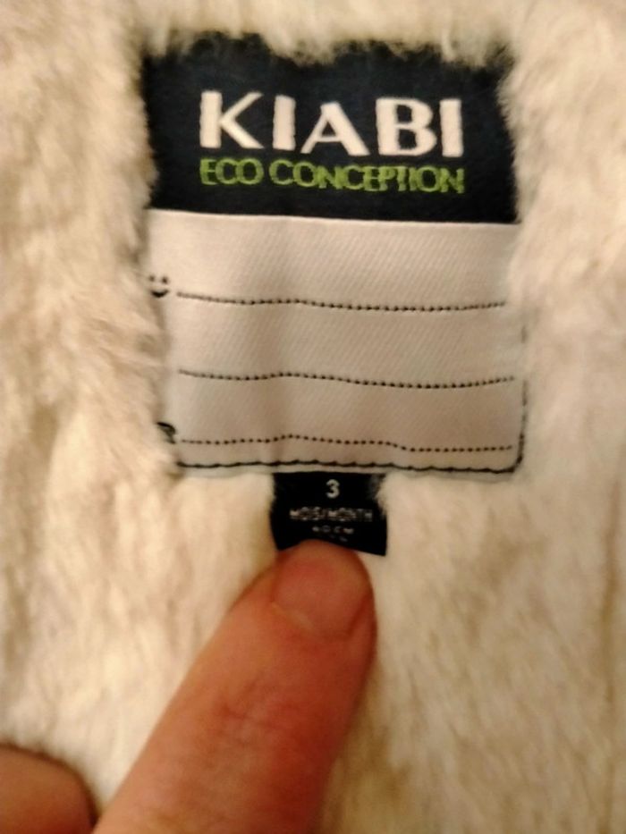Manteau bébé chaud KIABI 3 mois - photo numéro 4