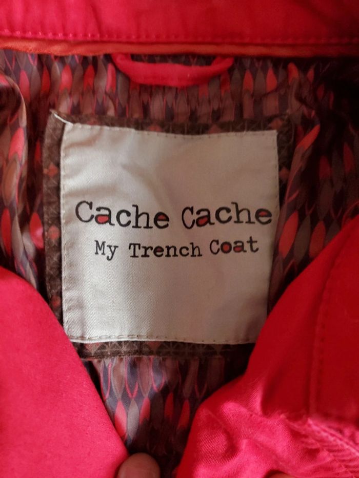 Trench rouge - photo numéro 3