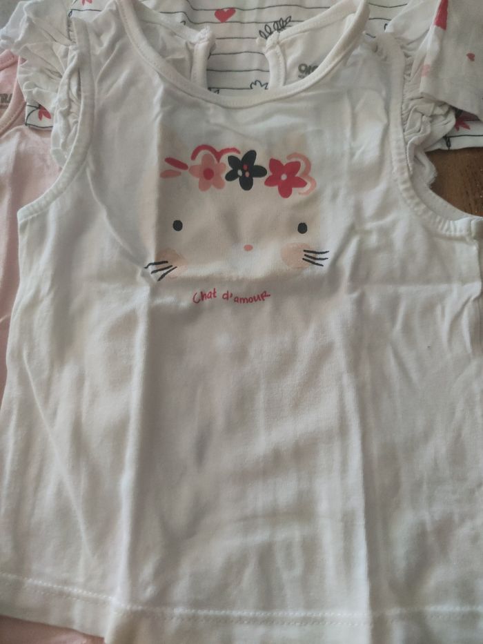 Lot 6 t shirts 12 mois - photo numéro 3