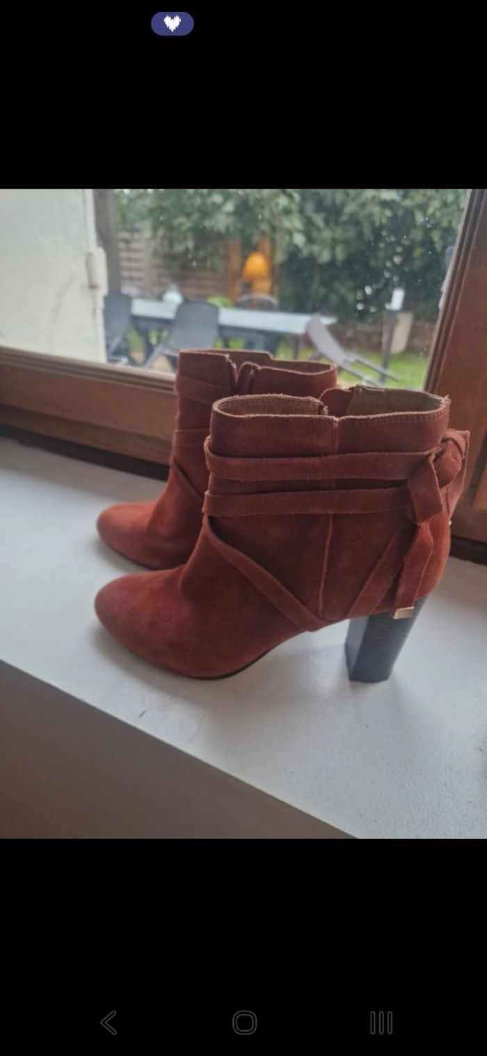 Bottine terra cotta Taille 38 - photo numéro 5
