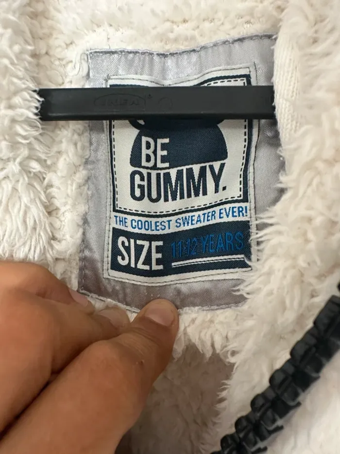Gilet Be Gummy crème avec capuche – Taille 11-12 ans - photo numéro 5