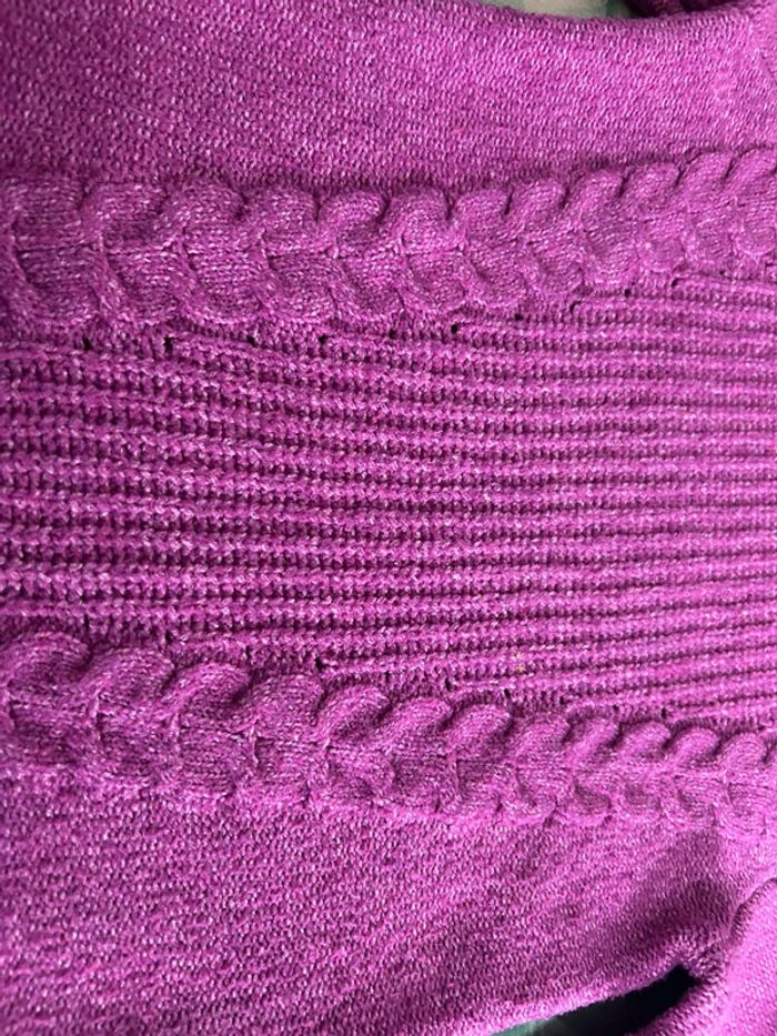 Pull gemo violet taille 8 ans - photo numéro 2