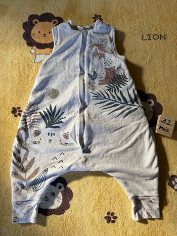 Gigoteuse turbulette petit béguin 12/18 m