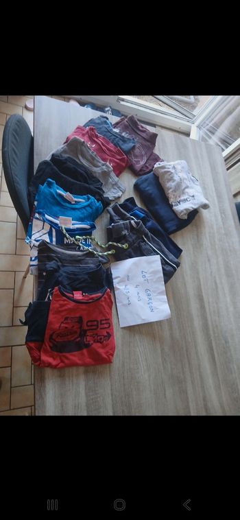 Lot 4 ans et 4/5ans garçon 