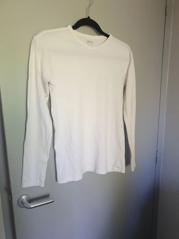 Tee-shirt manches longues blanc fille ou garçon Taille 12 14 ans