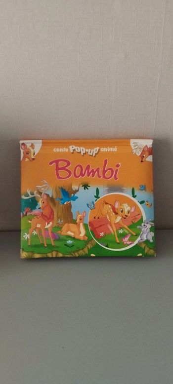Conte pop-up animé Bambi