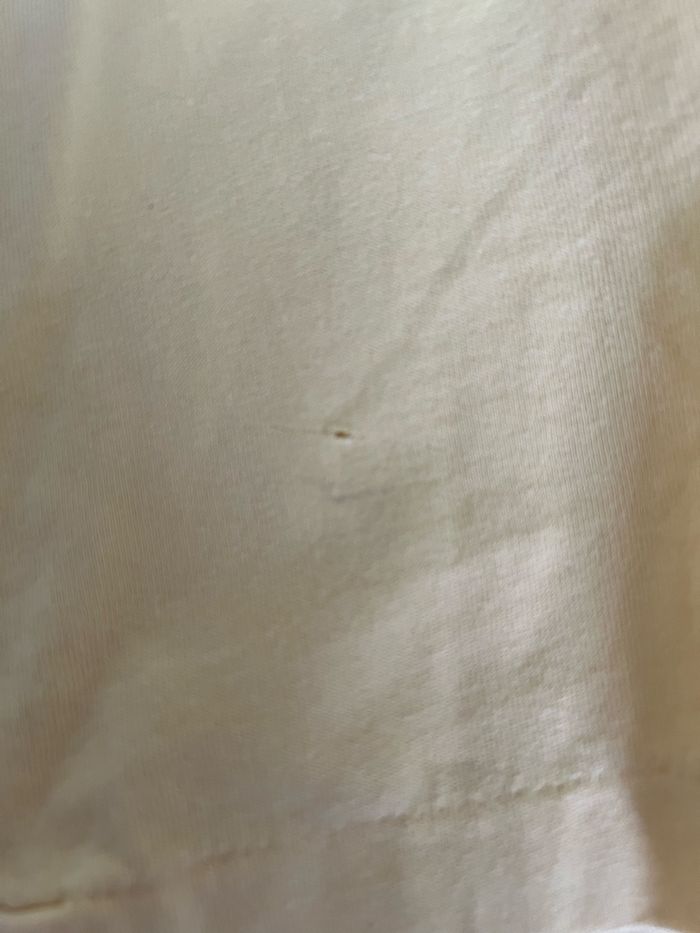 T-shirt Ralph Lauren col rond jaune homme taille L - photo numéro 6