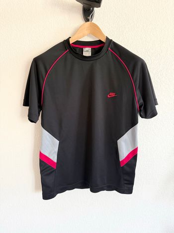 T-shirt Nike homme sport vintage noir/rouge/gris 