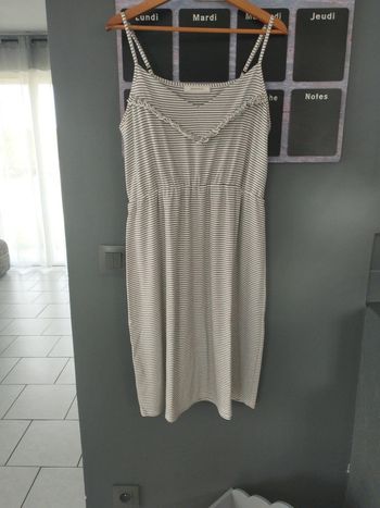 Robe rayée
