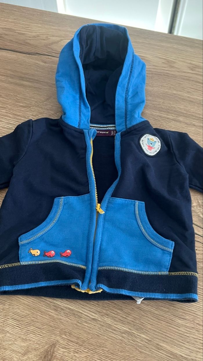 Gilet zippe sergent Major