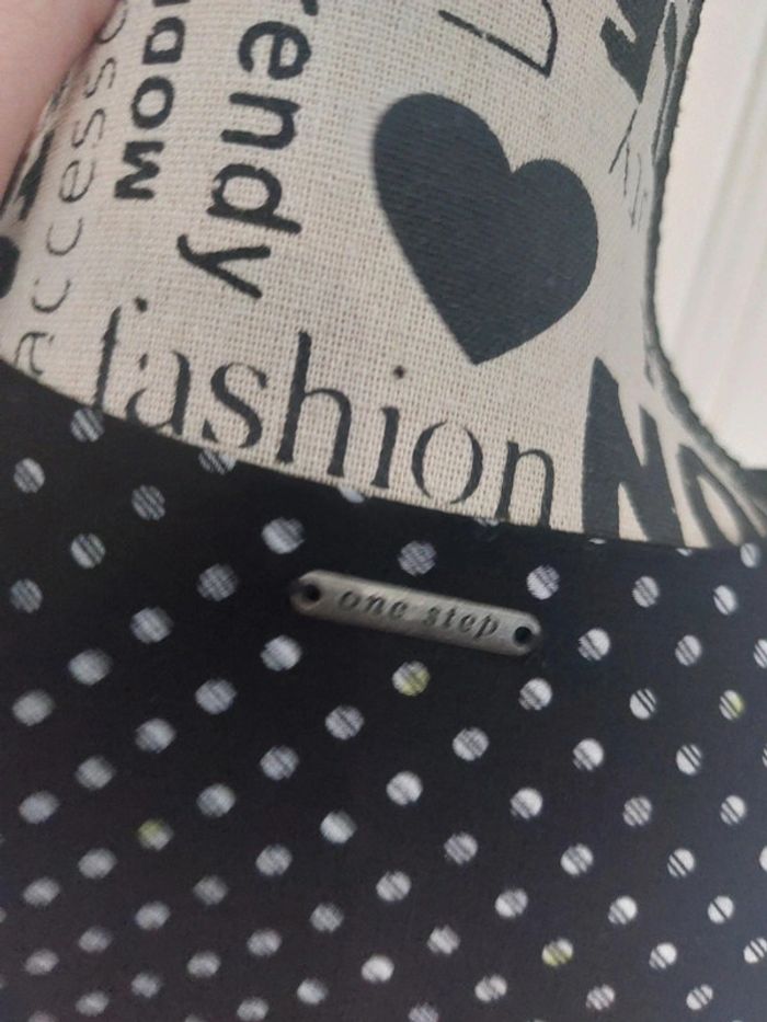 Robe à pois noire L - photo numéro 10