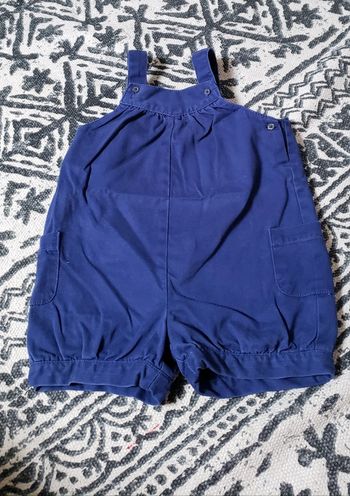 Salopette jean bleu 24M